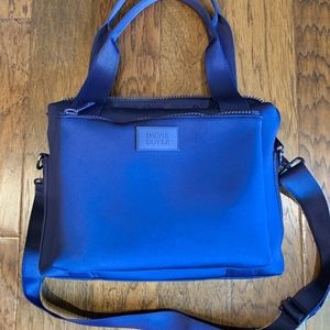 DAGNE DOVER RYAN MEDIUM NEOPRENE LAPTOP BAG STORM